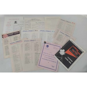 Cinema programs and cinema...