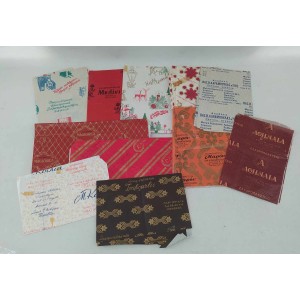 Vintage wrapping papers