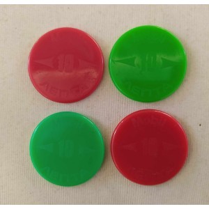 Mobil tokens 4 pieces
