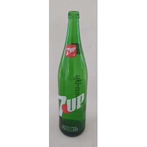 7 Up glass bottle 1 liter