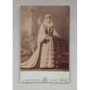Woman in traditional...