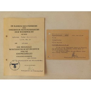 German WW2 Ostmedaille...
