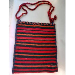 Handmade old wool crossbody...