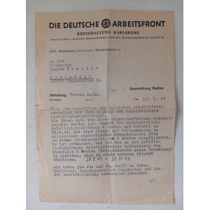Die Deutsche Arbeitsfront...