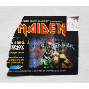 Iron Maiden 1999 εισιτήριο...