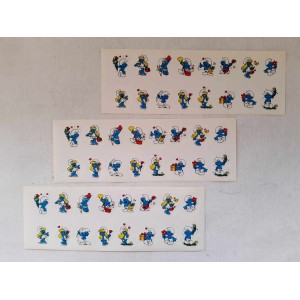 Decorative Smurfs stickers