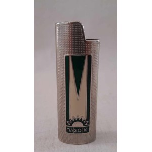 PASOK metal lighter case 1980s