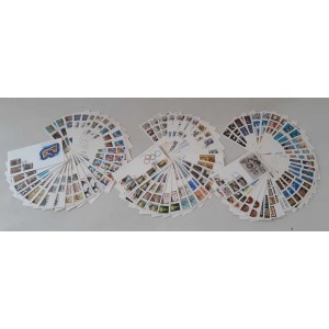 1980s First Day Covers 87 pcs