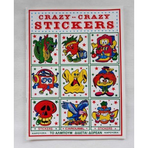 Crazy Crazy Stickers album...