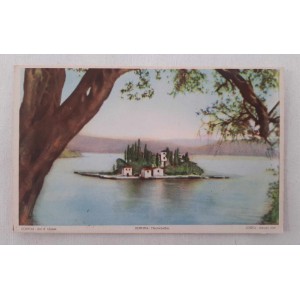 Corfu Pontikonisi postcard