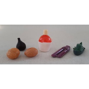 Lot of Greek plastic toys...