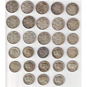 28 coins Greece 1963 1964...