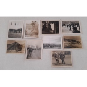 9 photographs of the Greek...