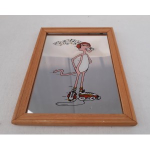 Pink Panther mirror frame
