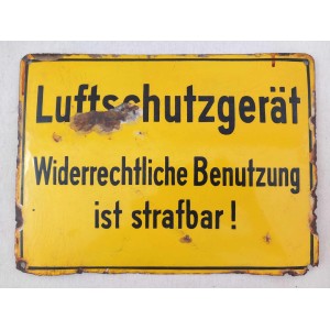 German WW2 Luftschutz Air...