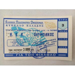 Aek Athens Olympiakos...