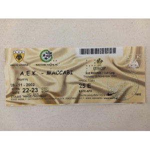 Aek Athens Maccabi Haifa...