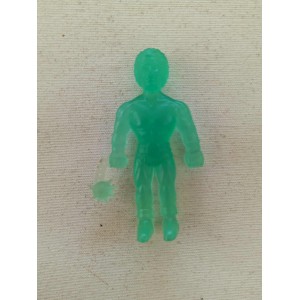 Green figure from ice cream...
