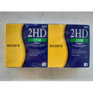 2 sealed packages of Sony...