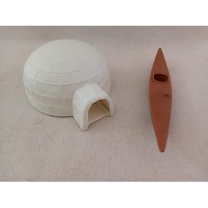 Playmobil eskimo igloo