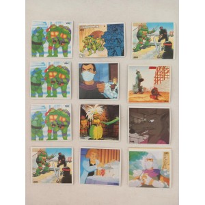 Turtles Carouzel 12 stickers