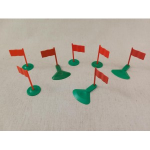 Subbuteo 7 σημαιακια κορνερ