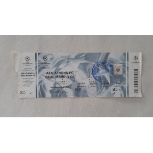 Aek Athens Real Madrid...