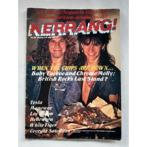 Kerrang! 1987 issue 139...