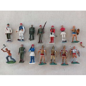 Greek plastic toys 14...