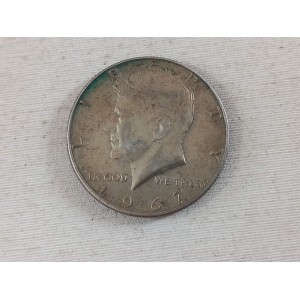 Kennedy half dollar  coin 1967