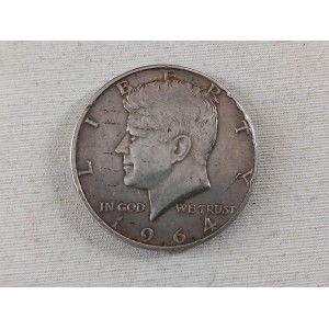 Kennedy half dollar  coin 1964