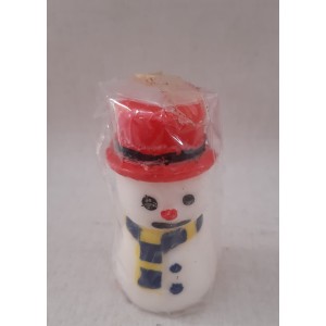 Decorative candle Snowman...