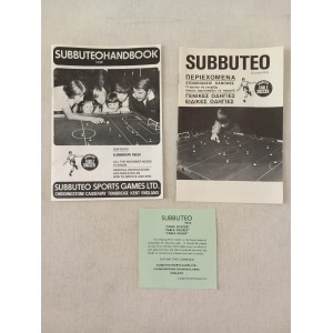 Subbuteo 2 elementary rules...