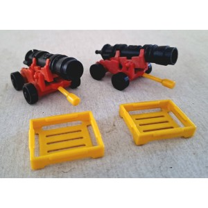 Playmobil 2 cannons with...