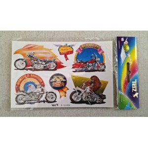 Stickers card Harley Davidson