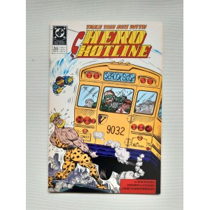 DC Comics 1989 Hero Hotline...