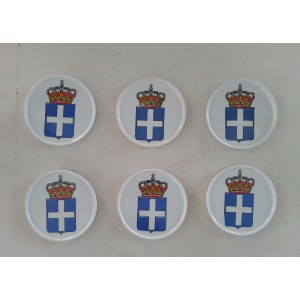 Ceramic coasters 1960s made...