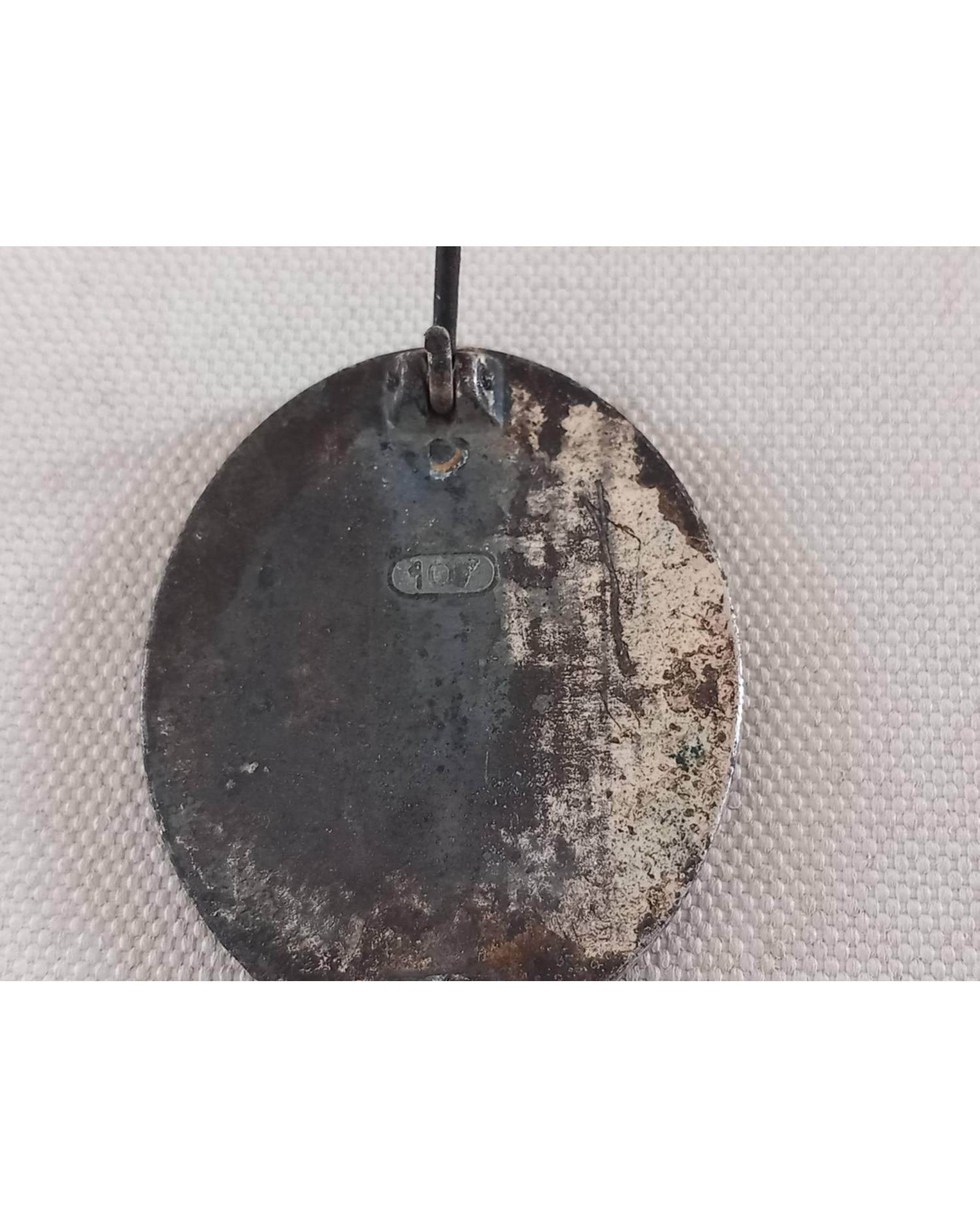 German WW2 Wound Badge in Silver 107 Carl Wild Hamburg