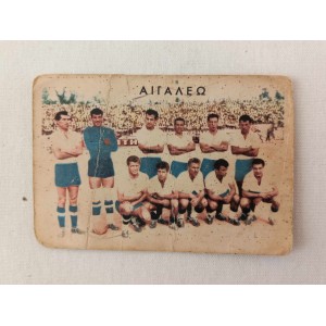 Aigaleo team card 1950s