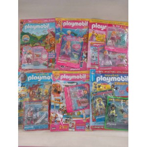 Playmobil περιοδικα 6 τευχη