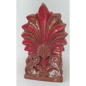 Ceramic antefix 1900s P.F....