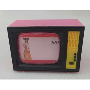Greek plastic tv piggy bank