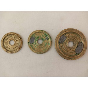 Old Greek cast iron weights