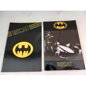 Batman 1989 notebooks