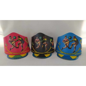 Paper football caps 1970s